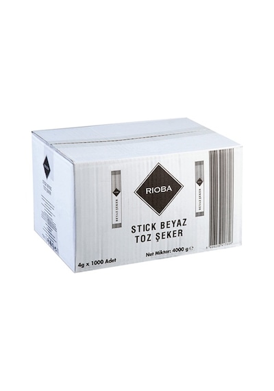 Rıoba Toz Şeker Stick 4 G 1000 Li 5'li Avantaj Paketi Mıchu 1000'li Set
