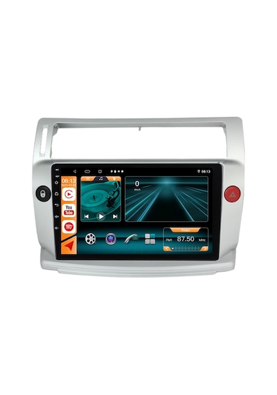 Cıtroen C4 2004-2009 Multimedya Navigasyon Usb Kamera Carplayer 4 Ram