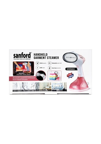 Sanford Taşınabilir Buharlı Dikey Ütü Portatif Kırışıklık  220 Ml. 1640 Watt Sf2904gs