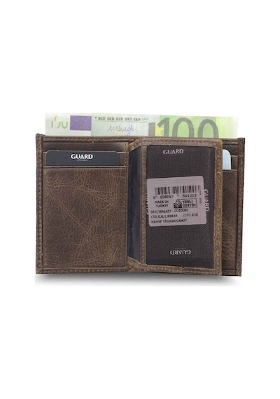 Guard Minimal Antik Kahve Deri Erkek Cüzdanı - Grd2403xw22418 Diğer Çok Renkli