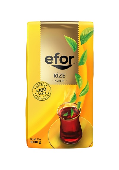 Efor Rize Siyah Çay 1 Kg - 5 Adet Tarı