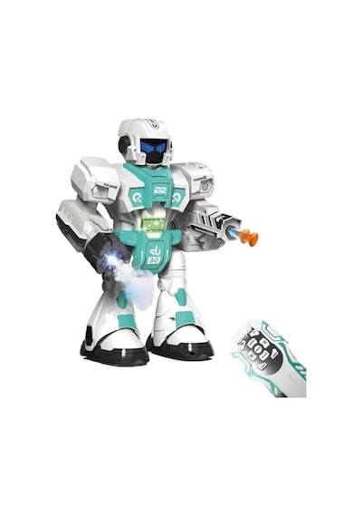 Uzaktan Kumandalı Savaşçı Robot - Sesli Işıklı Ve Müzikli