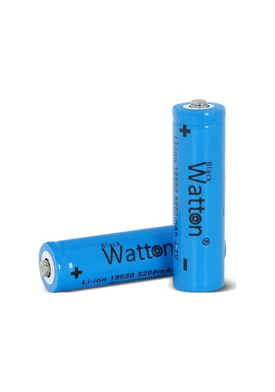 Black Watton Tex6 Led Şarjlı Kafa Lambası Siyah