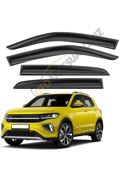 Cam Rüzgarlığı Fermeq Mugen Vw T-cross 4lü