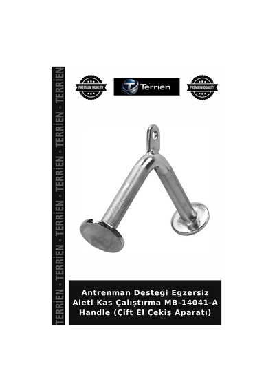 Antrenman Desteği Egzersiz Aleti Kas Çalıştırma Mb-14041-a Çift El Çekiş Aparatı
