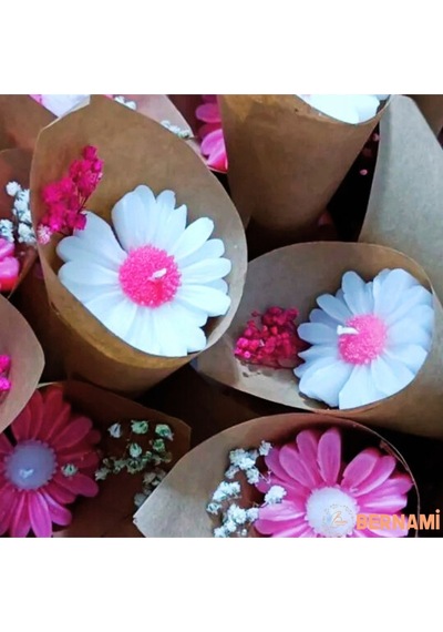 Bernami Mum Pinterest Papatya Mum Buket- 20 Adet Diğer