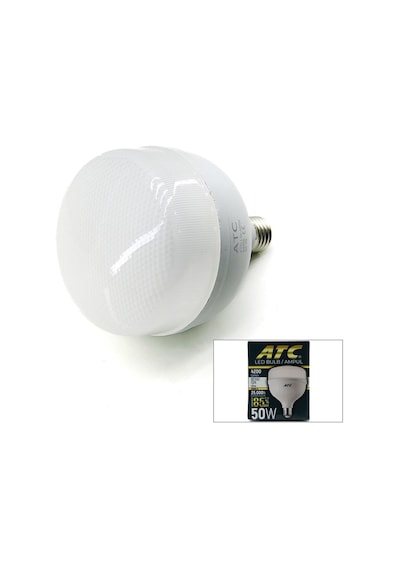 Atc-lw- Torch Led Bulb Ampul 50w Ip40 6500k 4200 Lümen Işık Açısı 240 25.000 Saat Ömür E27 Beyaz Diğer