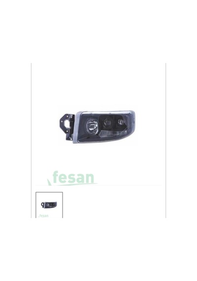 Renault Premıum 2007 Sol Siyah Çerçeveli Far