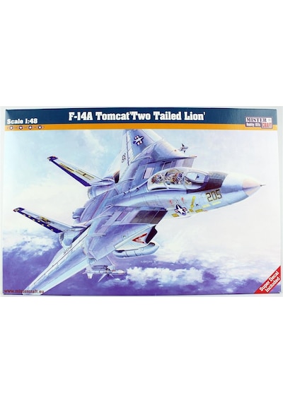 Mistercraft G004 1/48 F-14a Tomcat İki Kuyruklu Arslan Savaş Uçağı Plastik Model Kiti-56329