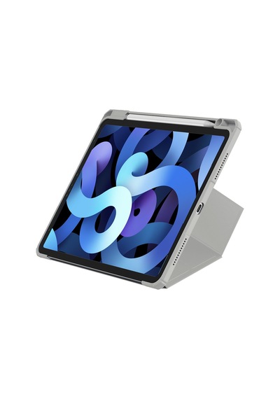 Baseus Minimalist Apple İpad Uyumlu  Air 4 & Air 5 10.9'' Kılıfı - Gri Arka Kapak