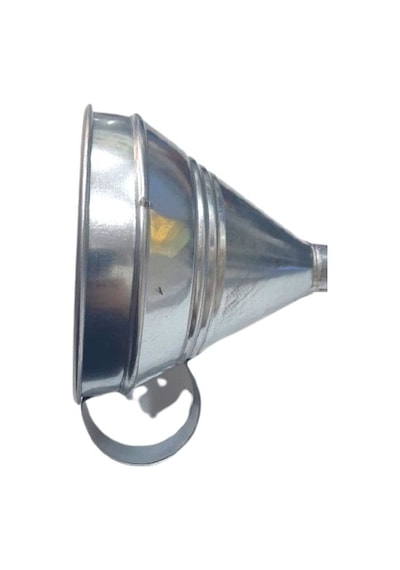 50 Cm Galvaniz Sivri Mazot Hunisi Yağ Hunisi
