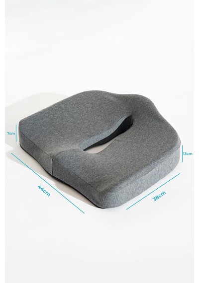 Havalandırmalı Oturma Minderi Ofis Araba Koltuk Oturma Minderi 44x38x13x7 Cm