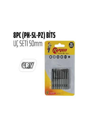 Rico 30 Parça Matkap Ucu Uzun Ve Kısa Torx Bits Uç Seti Takımı