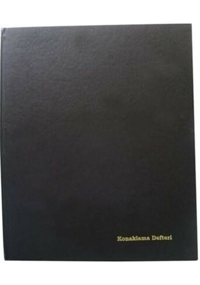 Cem Konaklama Defteri Ciltli 200 Yaprak N11.2728