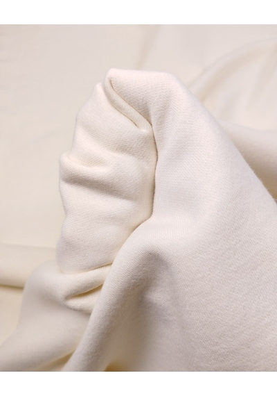 Krem 2 İplik Penye Kumaş Hafif Şardonlu Yumuşacık Sweatlik & Eşofmanlık En: 180cm-11968