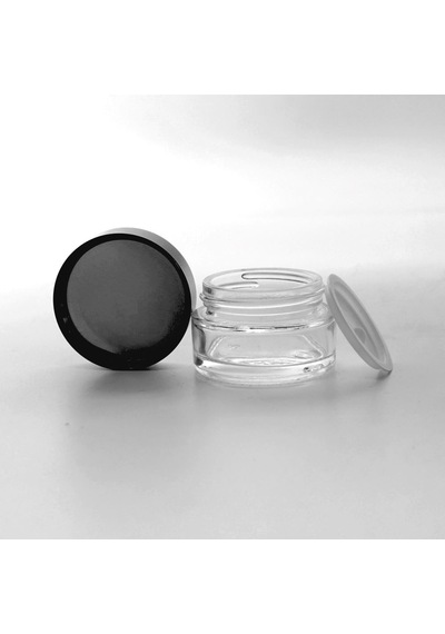 Krem Kutusu 20 ML 20 Adet Boş Şeffaf Cam Kavanozu