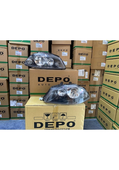 Seat Ibıza / Cordoba 2002-2008 Arası Depo Sağ Ve Sol Far Takım 6l1941029 / 6l1941030
