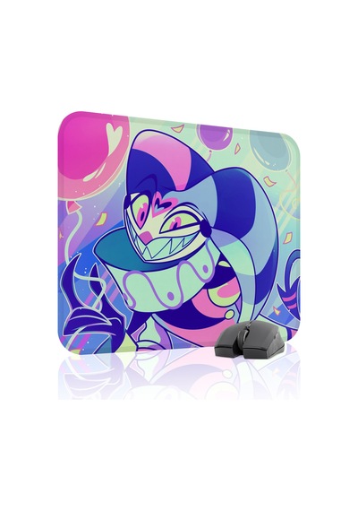Helluva Boss Kaymaz Dikişli Kauçuk Oyuncu Mousepad V3 - 48x40 Xl Gaming Mouse Pad Fare Altlığı