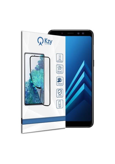 Samsung Galaxy A8 2018 ile Uyumlu Tam Kaplayan Fibernano Esnek Cam Ekran Koruyucu