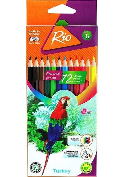 Rio Kuru Boya 12 Renk 18120