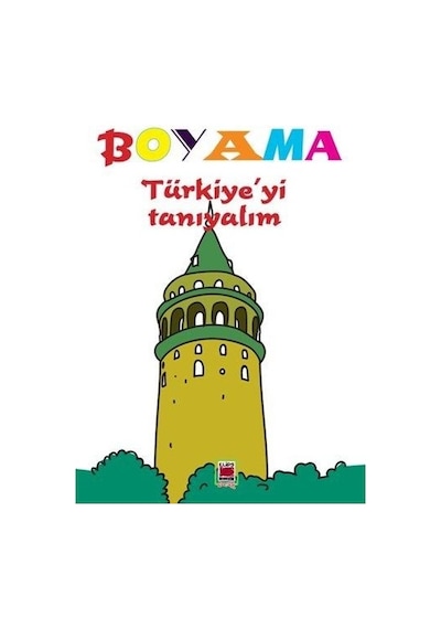 Boyama-Türkiye'yi Tanıyalım- Elips Kitapları