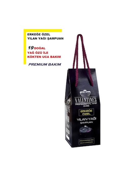 Valentines Professional Erkeğe Özel Yılan Yağı Şampuan 500 ML