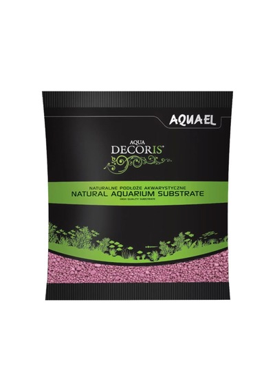 Aquael Gravel Decoris 2-4 Mm Pembe Kum 1 Kg