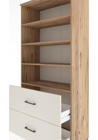 Hyperion Dolap 4 Raflı 2 Çekmeceli 88x44x195 Çam-aytaşı Atlas Çam