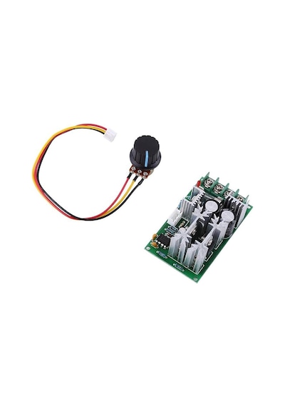 20A DC 10-60V PWM Motor Hız Kontrol Anahtarı Yüksek Güç Hız Kartı Sürücü Modülü Ayarlanabilir