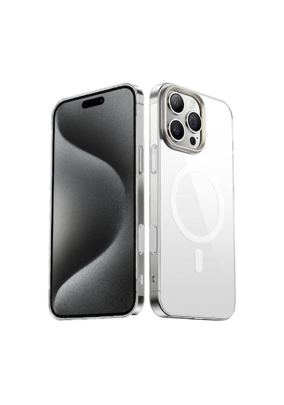 Teleplus Apple Uyumlu iPhone 16 Pro Kılıf G-glass Şeffaf Cam Arka Yüzey Kapak