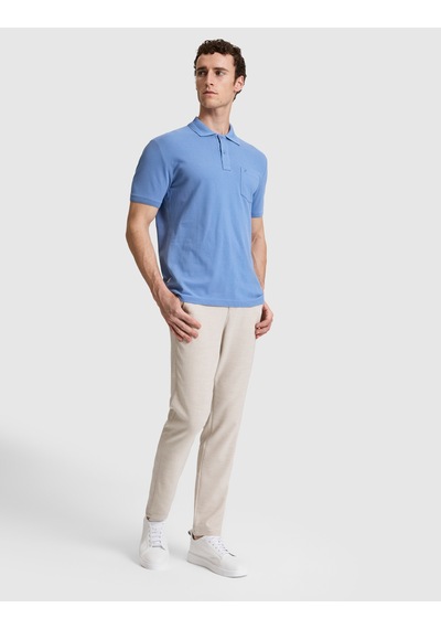 Pierre Cardin Erkek Mavi Tişört Basic 50321144-vr036