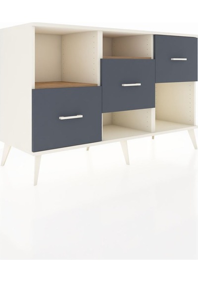 Hyperion Konsol 2 Raflı 3 Çekmeceli 132x44x83 Aytaşı-çam/antrasit Çam/antrasit Hyperion Konsol 2 Raflı 3 Çekmeceli 132x44x83 Aytaşı-çam/antrasit Çam/antrasit