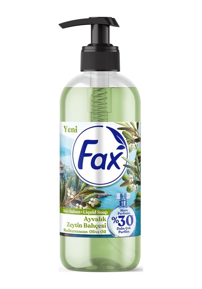 3 Adet Fax Sıvı Sabun Zeytinyağı 500 Ml