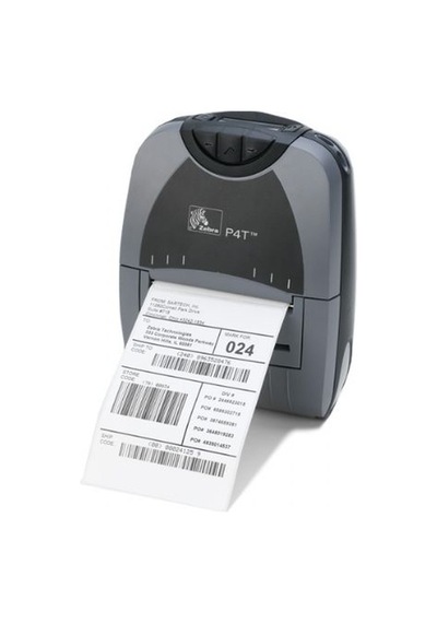 Zebra P4T P4D-0Ub0E000-00 Taşınabilir Barkod Yazıcı Wifi/Bt/Eth.