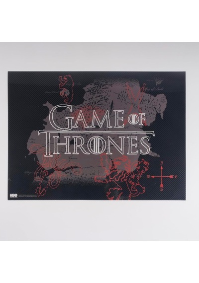 Game Of Thrones - Westeros Lisanslı Amerikan Servis Çok Renkli