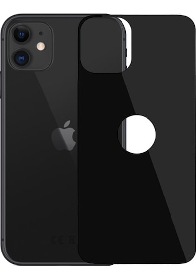 Apple Uyumlu   iPhone 11 6.1 Inch 2019 Full Arka Koruma Tempered Kırılmaz Cam (395503823)
