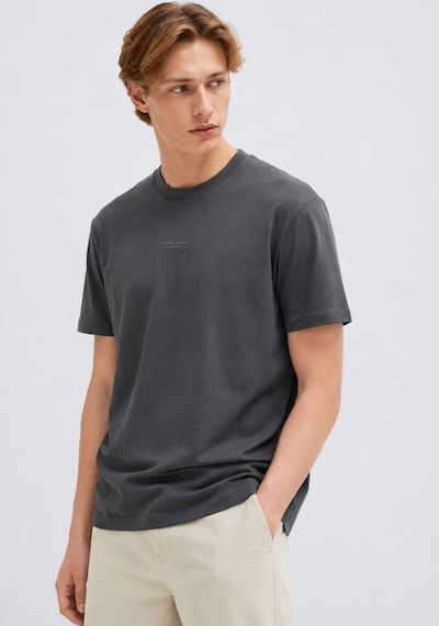 Mavi M0613348-91268 Mavi Jeans Baskılı T-shirt Erkek Tişort Füme