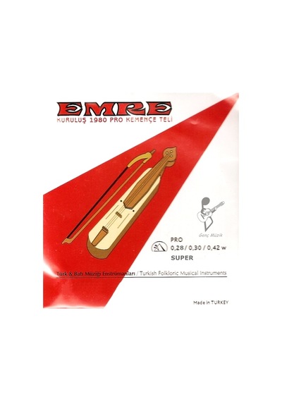 Emre 028 - 030 - 042 Super Pyramid Kemençe Takım Tel - Pro Kemen