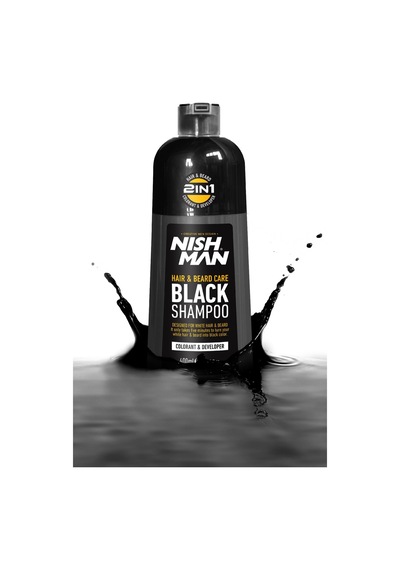 Nishman Siyah Saç Şampuanı 400 ML