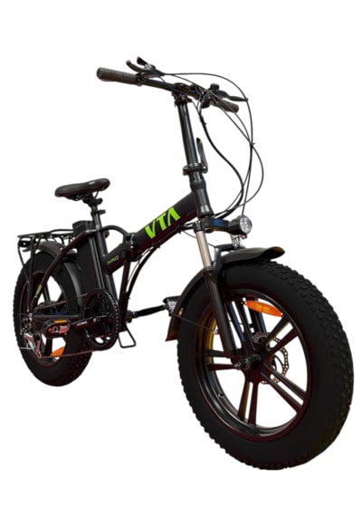 Volta Vb2 Pro 250w Katlanabilir Elektrikli Bisiklet Siyah