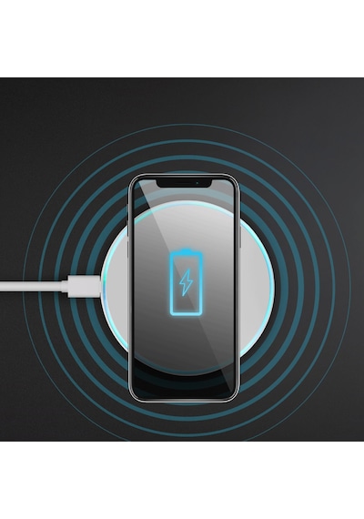 Polosmart PSM87 Kablosuz Masaüstü Şarj Cihazı 10W Beyaz