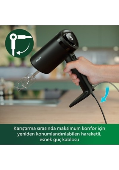 500w El Mikseri, 5 Hız Ayarı Ve Turbo Fonksiyonu 0029