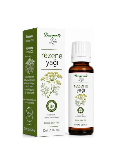 %100 Saf Rezene Yağı 20 Ml - Rahatlatıcı Bakım Yağı