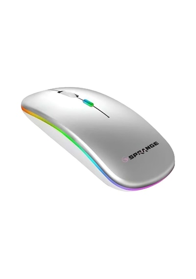 Sprange Sr-m1 Bataryalı Wireless Type-c Şarjlı Kablosuz Mouse Mouse Akt00847 Gümüş