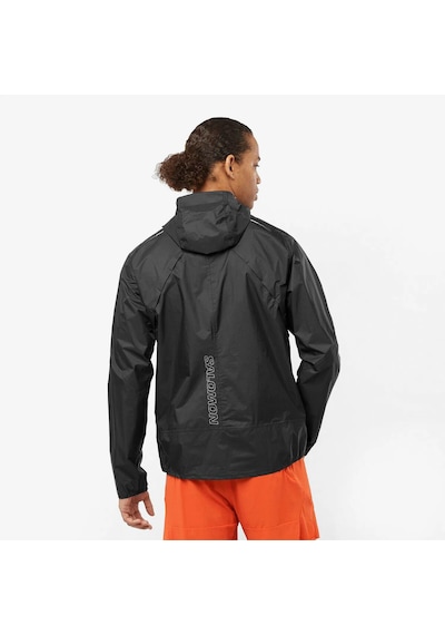 Salomon Bonatti Waterproof Erkek Siyah Koşu Ceketi Lc2134800 2800282