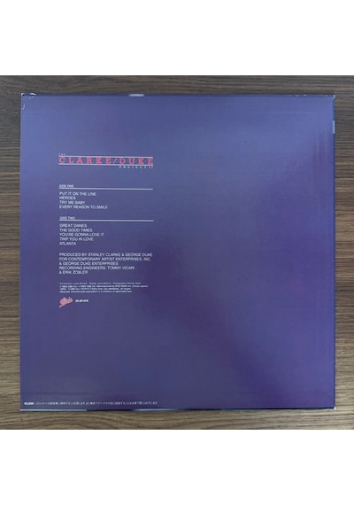 Stanley Clarke & George Duke The Clarke / Duke Project Iı