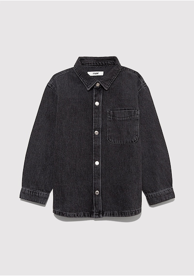 Mavi - Bob 90lar Antrasit Denim Jean Gömlek 6210000-89447 Antrasit