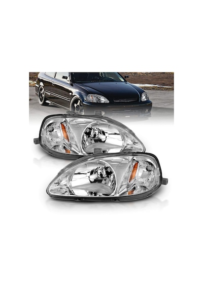 Honda Cıvıc İle Uyumlu Usdm Far 1999-2000
