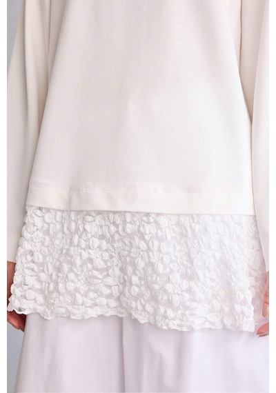 Defacto Loose Fıt Uzun Kollu Ecru Tunik H4443ax26sper105 Ekru-er105
