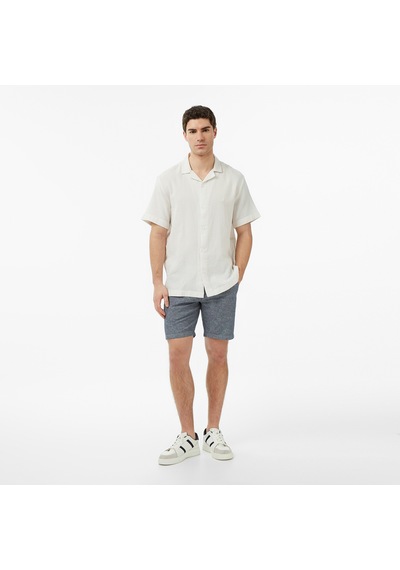 Nautica Erkek Krem Regular Fit Kısa Kollu Gömlekdüzw65538t